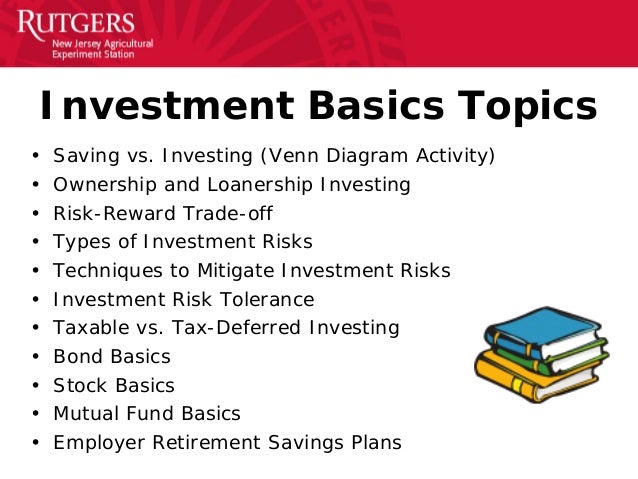 afcpe 2014 investment basics investment resources library programs saving vs investing venn diagram