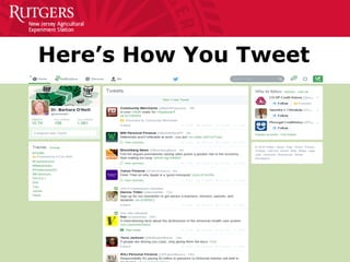 Here’s How You Tweet 
4 
 