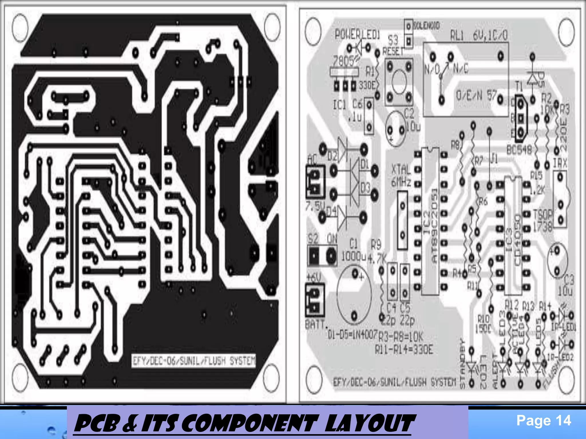 Pcb & its component layout   Page 14
 