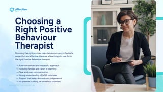 Positive Behaviour Therapy: A Practical Guide for Families and NDIS ...