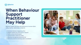 How to Choose an NDIS Positive Behaviour Support Practitioner | PDF