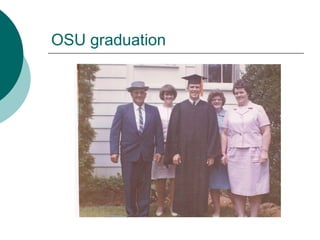 OSU graduation
 