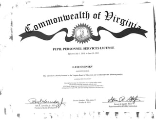 VA License