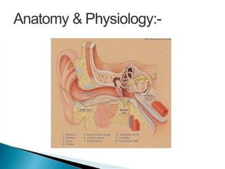 Anatomy & Physiology:-
 