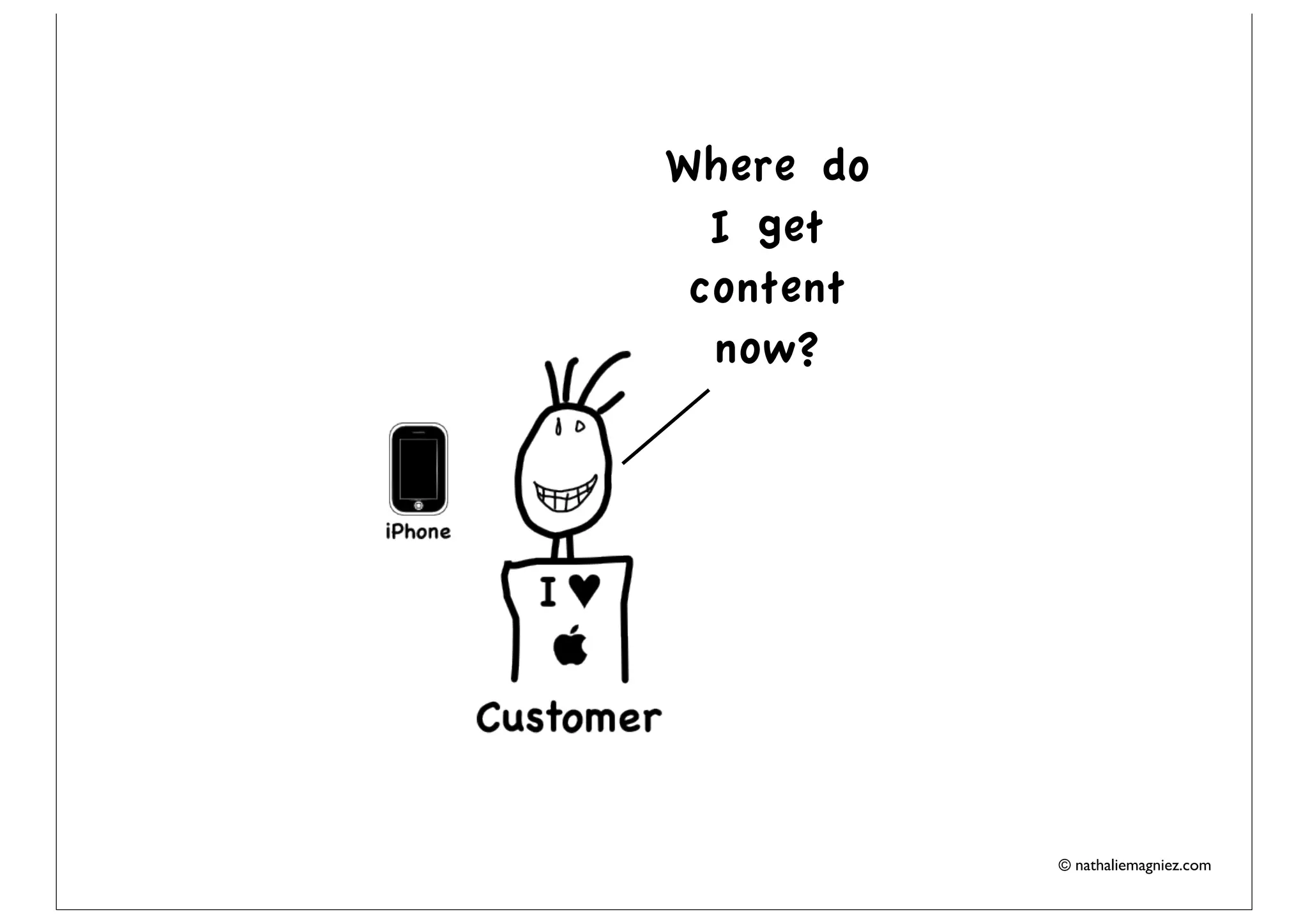 Where do
  I get
 content
  now?




           © nathaliemagniez.com
 