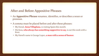 Punctuation in Academic Writing | PPTX