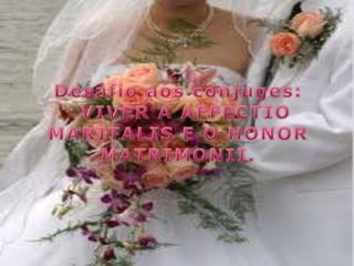 Afectio maritalis, Honor Matrimonii