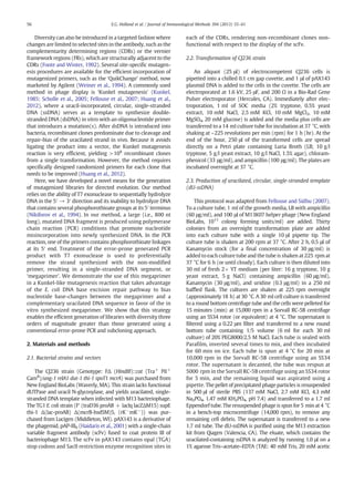 AXM Mutagenesis | PDF