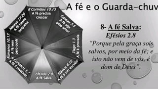 A fé e o guarda chuva 