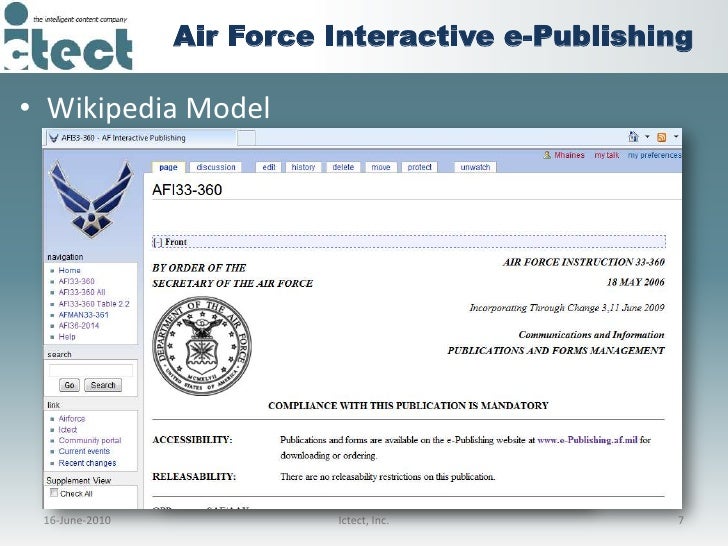 Air Force epublishing 2010