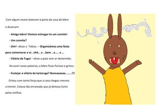 A festa da tartaruga Tuga