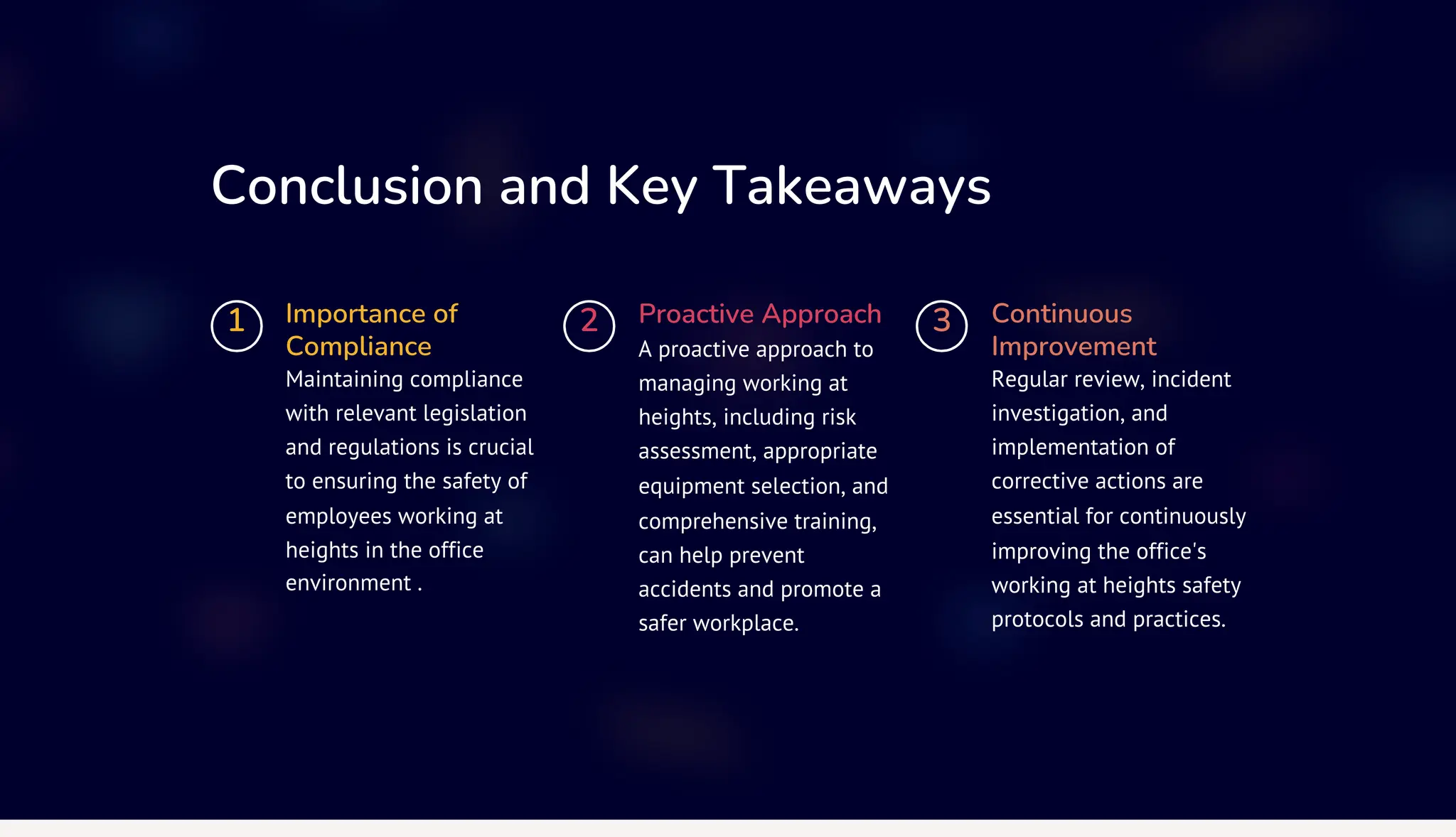 Safety and Compliance Working at Heights and Office Management | PDF