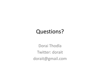 Products or Services?