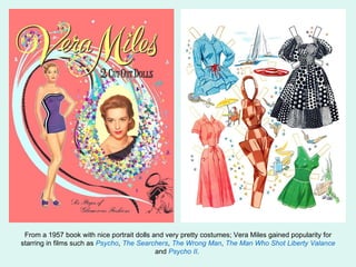 CLASSIC DRAMA QUEENS Paper Doll Book--6 Hollywood Stars & 33 Movie Costumes! 