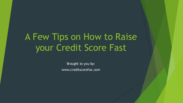A Few Good Tips
