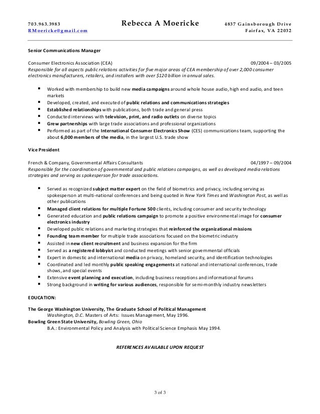 rebecca moericke marketing and communications consulting resume 022815