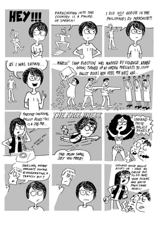 A Comic: An Affair to Almost Remember by Candy Gourlay