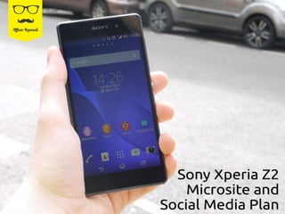 Sony Xperia Z2 Initiative Idea (Microsite Design + Social Media Strategy)