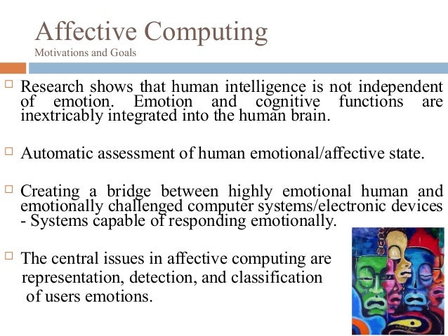 Affective Computing Project – Research Group Overview: Affective ...