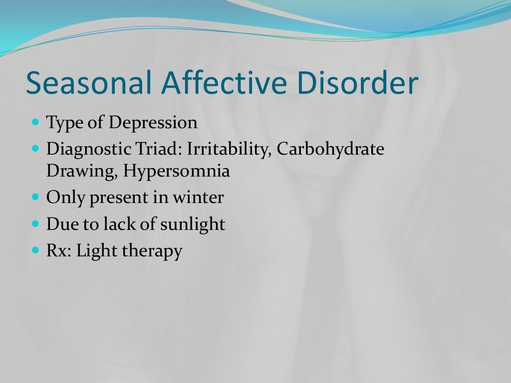 Affective Disorders