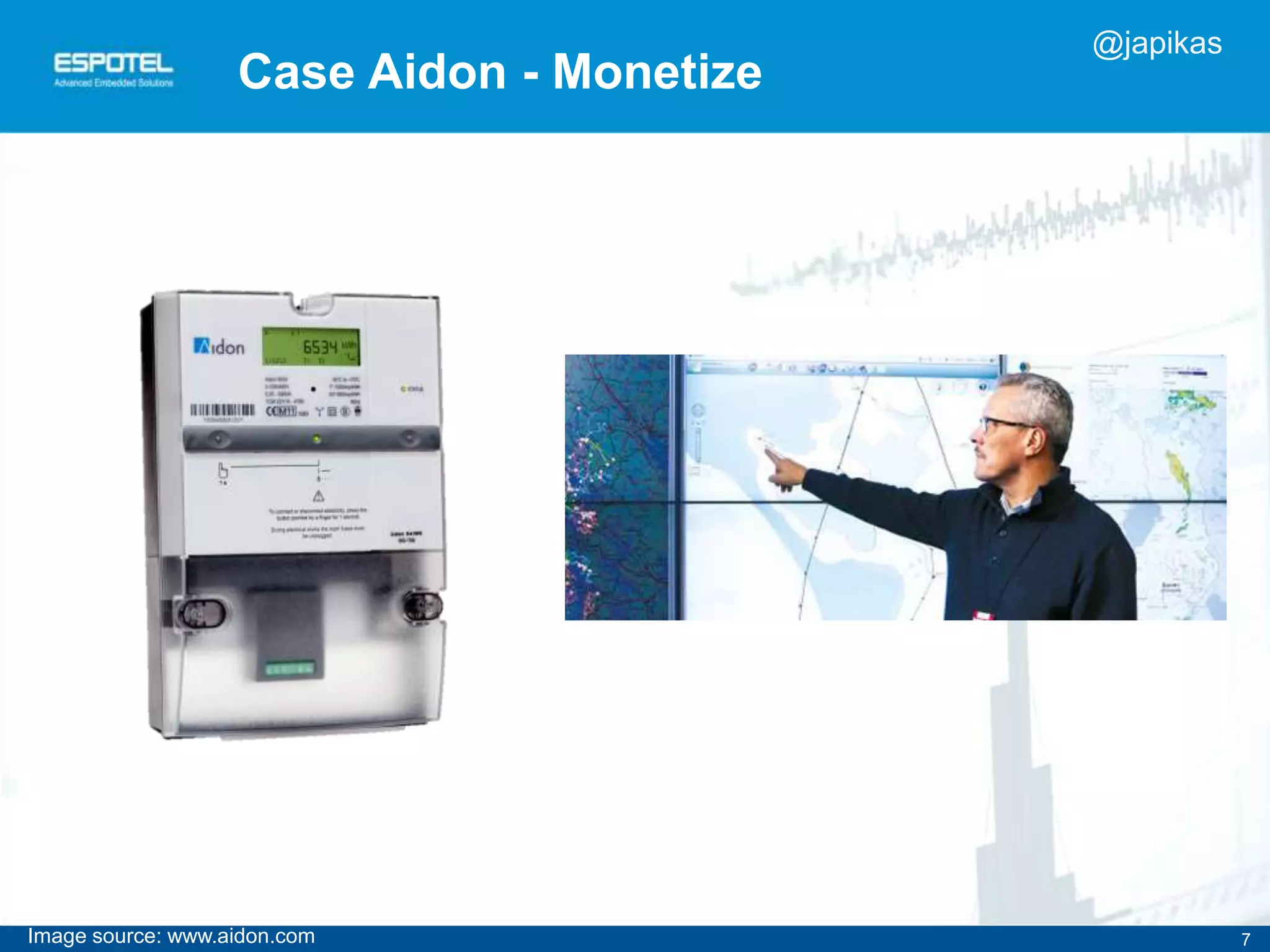 7Image source: www.aidon.com
Case Aidon - Monetize
@japikas