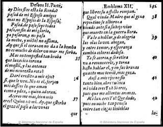 DeréosIr.Parre; I~ ,Emblema XIf;-
., DioJfies tfl,l ~ Ronda? ~ut librufu affdJo rompan. '
pafoá di mi EfPofo amigos r Q:!.aJ ('¡l/da M adre qlJe Algczo
mas no E/pojOl d~ la E.lPofo;. . rtperJtirJoje tllboro~tJ .
PaJad,de pajofllstodos 34 pierul¡J antefla[uh1JI) VlfJO
pafo"Jojin de migloria, 'lm muerto en 1.1guerrtf OO~II.
l tJ
pajaron" no paJ.1 I Va le ti h.1bJar,yd~tJlegrstJ
la nr;~f¡e, J' miSo} noafama. :
/as alas la voz ahogtm,
.Ayqueji el ~OI'¡U,on no dJ a la homh~ ~ entre temor, y eJperarJflJ
no es mlJCho de dolol"vn mdr mefll'~". ¡
tambi:J colores Judofo:
M as entempeJilldtan brab.a 3J1: Y.1 fe .utretl,y fe rettra .
'lue luu,Í(,J (01'onll ''Va .s l'tconoferJc~ y lfirnll
61rn.yJ¡/,y IfU anImal h.2Jia habltuo eI,y enlus bra~oJ
liemina!UzlOa rota ~ qua;¡to mas temia,masgoza.
Da"éoreditnamÍJojl)J? 5' Anfjarnisojfunojio
Ji_quele vm.No (J elJjorjantMzto'bim,abre W&O{Q
misdeffioJ lo qru aman ¡,nivida eres'[z¡? Si ere!,
Gamo ayde.1, il qzúm .Jdoran~ :
pzm que me t1/~~~taJ llr"m.l1.
A.p·co me mas,bienmio 37 . 'M ilu:t. eres111: QEe d:uJ{}J
trCJ? Qflim ti? mi. AJ,qlU ejJorhú !pms m¡:¡ocht t.1111!e~{JJ;¡
¡lgozoel¡,yO ahuv():t.1,f .entre tan ciegas IIrmblas
I
qllt ,r
~~ Biblioteca Nacional de España © Biblioteca Nacional de España
 