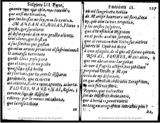 ~. " ;' Sufr!;ll!J~ 1(l·~~te-; o
IJII¿jnttJ~! ~M;,:I#/f~t'/}~Jt~,f'¡¡'¡t"'1
que~nl/imtir,miz;,a~' o ' o
fil! fllJ:br.'.!~ .n.o foy,rrJ.tUIilzel'Ji~l".
¡ c.W AJlZAN/l.S,oRQSt1.J,Flo~~s 1
p''i~fto,ql'e.f:1Jl)lqr.~~ ,
°1
~{4:1rl'!>f}':ad.J,4.'~~orp~J;Rr.4.fiP.41ltT.!f/l..
"rafúlor~'~qtJc.~.:ft.~n. ,
l' tifUJflah(úqu~gajl,tn
qumtu armiUp~eyi!lfJee.ljufrimjmt.(},1
o,arnor;r;Ju !Qr,1J'](nlp
lJued'l Ut6S paJo.piu,,J
que ci c.twp? di mIp.:eh}
'fnaj4,,-'! if.ijj~~qbf/,.
def ¡u:fM.4J'1;lie}¿¡.!!r..c,.?;?~A~l'tI,;
1~r.#~4~.tf.f"!§l;qitrl~ ' o o ,
i ',nilr1U¿Ni,!iot"4 Cª')}p.o4pg~..~t4I.
1 F LO R.ES,o/} A X?;4];l.4§~Q.,of~~ &
 ' &OrOnMja¡...1;;~:..!ifpfJi.~
I tiñirey' por lo rm
.no! 1~,~@.1:~.~~
,lo 9":larofo uñ)d.~:
n, f:irililtm2: °¡"
í. 101'
. 'HI mi!4ngrinJ't'dl1ef,dil " .
'o íft MOifrjr'/ífáPearJ m:ifo'~tah~
. .YJ qtiéaritJ/a:vo't trojlitzii¡'
,, ] /OJ ~rifles/ZlJpiroJ~ ,
;:qtU /¡:¡ittiftli.;¡&;,nHfp~na~
;en el peehoaMÍ'i-lá jHái'iih,
JqueaJ coruzon lia''ñ'Jiúhv!u¡-';ttlrdi
fJ!tfHú;rl,:~iNh6'ii:.~~" ° " . , :
¡ a 'oY/CI.lji1gtdaJ de eI,(tie &J¡jformr qlt~Xti.
f 'l(OSAS, F.J:fJRESJ tÍ1iúj':'.:¿ÚÚk', 4
1que 1m abr.Jn 17M! l.ugjji'J°
ttJ .
, ~, '
!d~ '{),
er Ó,Pa!lo
{a ¡;!eg;'é:tiiij¡¡¡'d;'Üí
i perpetul/Ou,ffb;j 'itiJi.jó
. 'VIda de mi dC
!intlJ''tr¡
CrL.que 4~i?ff¡.111',1~ai(iitii Ser(tp1i1'ifl,~"
." 17IisfilíteJfHi~j; .
, fJ{C}/nal, qU,c'l.J.llenfi:1'i ' ,
, jond~ Vi¡;flVtj;ítMilriJ:¡jHtá~·
° que ti htri,d,lJ,pen"tt"~fittl : ~ o
o, no tenu4n.c.om/;,.¡f/'fflJ1fflftr'afmipiá.Jt
. " o ~.~.. h
en ' " " > . a,
© Biblioteca Nacional de España © Biblioteca Nacional de España
I
 