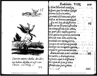 C;arcttJl' Mt'tttlf'dtftJbllF ,knder;
Úl11t ~nJettr ¡;fijo/ut'eter.fr ct/11t I
Cltrtrfp , A d pltílí¡-, i.
'39
© Eriblioteca Nacional de España
I {,E~le¡ña ,V'HI~
S bien libert4Jr~l'JjigilJ '~ , ":,'
ifpues quela rRbill ejpig~
~l;
~ ."". '~
orana ¡aJé.Nta.miu~ , , ,_
prenda lj'lauuv,¿i¡piel:
: ' ' " ', t ,; ':.
rijivn de tje~.r~pltT11..ig41 :;,~ " ;' ¡ ' ,
t..,~a milt~r,. de 4Yiürr.o 1,· ' " ," : ' S
~p eya m J(eyno~ YJ..r~ol , .-
en compaffio"ti ¡(U,~nol~o ,  "
ueP(JI' eji()J fl~Ue.s.!jer.ro: ,', o,
joy 'fuien tug¡arj~enGj(rr_ ; ,
h,.,a de vna vez iJjfiQria. ' " ,
tlezinda meer-.t~¡gt!Jri4" ,;; "';';," "
ya qllun cue1'PQnpJ1I1~~~o :" '  '~ '; ~~ ")
onmigoenctuff61nl~~4~·, ~>' ,,;; :",)"
arque teg6t.e.,<,n me!'foJ;I~.;:: ', : :.,,~~, '~,  ¡
~tU'.JU/jmt.f)A..JRi cJ.iOliJ1Jl.._ . _.:1$,.
11 IlUeb,l),"i diui,¡'ttrau~ , •
glori.z a'luile ditfl'az.t .:
n (ap.u d~ p,m,y '(JintJ ,'
{tent~ d.uptr&grit1fJ~ ,;'
':.'. -:,;,;.J
© Biblioteca Nacional de España
 