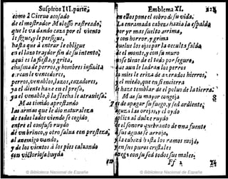 . . Sufpiros1n.parte; ~. Emblema'tI.' jh'
".tIJinlJ 2CieruQ IIcoJado t-ellospfJ1fuJ Gobro dlfu vida.'
de elmoJlrtulor M(jIoffo r4Jlrlad8~ '.":'4 enr,Jmada fabez¡1 ~a2iü ¡II t[paldrl.
!li.e le v.s d~ndo caZt'pDI' el 'O;e"t~ 101'y1' masfile/to Pl'i'lm,,~
J~ftl,ur,y 1,perfigT4c~ ¡Xcoo horror)"g,imiJ
¡i bafJa qUI Aentrar /1 obJigue~udue lo! ~j:}spjl'¡íJ occult.1fold4,
11~ ,Ilar.otr.J)'dot'fin de¡uintmto; ¡feel monte,yc01Jfu muro
Aquí es lajiejJ.J,ygrjta~ r~;'9fe Mm: di el tcJd:Jpo,./egur~~
ehuJm¡¡ d(perros,y hombres i¡ifilíif~ "'1' ¡JI.llm /e ladran losperros
,¡rcanle V e1JcuJ(¡rCJ, . mies le eriz,;¡ de at.lrados hierros;
per1'oJ,ventlb¡oJ,lazoJ"azad(}res.l.~d mieJo,qllee1Jjiencierra _
...
1, Ja el dimtl haz., en elprel" I~ haze temb/ill" de elpoluode la tierra:-'
11I ,¿uliJcn~bl~,oll3f/8Chtl/ealr¡IIJÍefo;. 'il MadlumtlylJPClmgfJja . .. ª
. .],1,,u.l/mIdo ~pr.cft.2ml.o .111d~ sp.tgarfi.~f¡lfgo,yJed (Jrdllnte~
1114 arm6J qtJe le dIO natul':Jle!'.tI ;"gUZ..l tu OPeJ:1StY eJ oJdo
Je t,dfJS lldos vjmdofe cogÍfJo, it.'
IiC4 al duhe ruj'cJo
",'ri el crmfufot'uydo. r..'.. t tIflnot'/¡) q!lebr,mto de fln¡¡.fuent~
Ji vnbrinfo,v otrofaJUA ionpreJIt~~;'_ 1I! íi~:J(t.f!l ar'roja,
..1..tI,mjgO'lJ.an~o, • ~t,Haba.d Jn(ia Jos t'drnOJ moji,
1 Je los vientos a lo!pll~ f"lzands !Yj.enjtlJ puroJ crlft,,¡/es
l~n fliaol'jojaI11l1d~· ~lg1 Gonjufid todosfos maJesi
~- -- . l~ El ~ n
© Biblioteca Nacional de España © Biblioteca Nacional de España
 