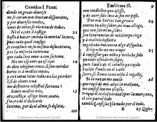 Gemidosll'llrte!·
¡Jimáe mgradodillcl'fo. .'
'¡ nofe cu!,anma.s bOtJr/JlJ'áifpfJl'at"s;.
, y pordlUerfosmodos,.
I i '()nQ~. rJ,e'o.troff!. ,.ie~:tlule tD~S"
Nt el IIfDte,o caJltgo· , ' ~ 1
bttji.l.i,l1aur:cue,cM lamo,t"l locura
r: . . . . " ,
jJ14esctlcltl qualconjigo, '.
jecomp/~ce ·t1fJumifm.stÚfoentura.
y es 1..1 mijerta extrema '
Emhl~tJll 11. ,
~on condichm que aj1fe, , .
9
l' de auer[Jdo loctllllji.n mepefi.
Por mubur/tls tangrtl.1#J 2 4
cont1!atu Illtofaber,no.m,íU.ullego"
que confobe:r/1U,f.1YrS
Jo~ i~n'l:~1l~ht5,de mj.tiemjJ6cieg~
'YA maltcuurifiníta , .
) en<.~,afí:l&Ja inocencIA algodifiJtlit.t.
~ ~ En11!,lfbo no m.~ocupé ~ , ' , 2)
qm cada 10'Otl1l1e"/I con[u tema.
Nom~ efpantoya efi'oj41
i " fO{lj.eJJtwqNe, mmly nwahefiJo.
u ! qf!.'lrJdo o-fenderte[upe,
bpues. SIJ
.'.IJI
.,.o
.,
.4.
e el cllb..lIoya cayao -.
~ bi'wlo p,ulloen el 'vaño ' ' .
de die.zvirgirwejnco,1iflncuerrJas
flartoes á.medi,:t.s COXtlJ,.. '
yen tllT1tiU'!Ocllstodas,no}¡¡'spierdas:
ójide ciento vn~: "
medi:ftlnar.i celijlial forturJ4 j'
Sau;omedico mio,
at~;rafli~a' afiit,e>hiereJmatll,.
ftn'Srade dde(u,¡r;o
' focrQ,feO,l'm~ c~mo nNiQ4 cngaño.~' " ,
S'¡a'r.¡¡t;.Q,n Tné'acufa ' '.. ... '. ',:26
~qmra}'Q~ mfJaf¡{{J,Ltl"KJ1~il¡a1#~~,; ' .
lJ : mtc.o.nfifil~1Zme~(cufoJ .. 1 ;,
~ 't"oq~e e-ICld¡){vel'dad)p~rlA#UrJfani1,.
ti 0.1'0 PQrdlado . . '
IA.vma¡ p~r'doe¡.¡lmAfetIefat"~,
,~mbü" .mfi./üell"nIlJiIpordlDJa.
tott . B a7 Q!dl~
© Biblioteca Nacional de España © Biblioteca Nacional de España
 