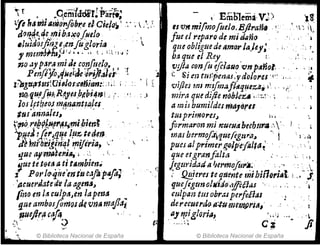 ".! Cemi(&dirrPa;t.~
, L',· " ,  ·r.b ,,:. t ~ · ..
~ ",H1lI'JIINattJO ~eer.c'~, o~ . :: ~; 'J
tl~Y!}~4~ tpib:IJfQ¡Nelo . 
.Jui¡Joi./jn¡!.81~~juglaria,.' . ... ,
1 meTJi3l'm,)(J···••• ·, t; ' ·,'1·. ·,
no ayP~r..:J mi J!C~1J/r.ICJi? 1/ ',f
Pnifl}lo~iNelJe·'q,.ijlálil' · · J
::Dgfi(f1usfC1i,¡aN~ian:: : J~: i . . :., ' ¡ i
tlf!, t¡u.,fl:l:J¡ R~tY~J,b~bi4ní" ;". .' :. :)
las tetlllo! rJ'J~nantz(;¡es
tNs'~nná¡ú/ " ", .
r~, r8MfNl~~rn¡i)ienf ....
l.p#eJ:fft~.~~e IfJ~ t~~e1:J, ..
ti} hJl't/rIJm~1 tfJiJerla~ .
':lUiJ afm"tel'~~ ¡ . : ..
~ue te t9GtJ atI tAmbzen.
1: POI' lq.:qile'(71llJ liJAp4fl~
·'¡uuerJatedie la ~g"u,
fino en JtJ culptlJcn lapenA ..
(JI,
U ambosflrlJ(u dQ"'fM mafia,:
./~ueJlr~ c'f4
0
,,'
"
,j.
"." © Biblioteca Nacional de España
. ~
t Etñblem~' V.» )S
tsvl'lmifinofoelo.Ejil'tóría .,' .' 'Yo i
fue el reparo de mialiño . ..~
que obliguede a.morla}cJ: .,,' ~: r
b~qfJe el Rey , ~ .~ . ', J~ ', • . »
v!fla con{t~ eftlaúo IOn PJl~(}I . .; ,!
t: SielHm!p-el'J~s:'Ydolol'es '(" J', 4
<¡Jj~cs 1m m.t/maft4q~IIZ/:Ji 1 " • j' ' . !
m¡r,: qu~ d!/ie no.bteu l.: r.~ · : . !
a mu bumllde¡máJ6fll ' . •
tVJJ primores" . h,
flrmaronmj nrmi.tbetbf¿r.lj ~, · I :
mas bermo[4qtiefegm'á" . I lo ~
pues alprimerg()lp'.f:fidl(l~ ., .:'!
queergranfolta . .. " ' " ',. : ',
lcgtwidaá" fJermo)ur:': . .. '.. ' 1 : .., •..
~ 0!,i~res te qeUnte ,»í.b¡n(),.jA~; L " - J.
lJuejegtmoltiido·¡¡}ftélM ';. ; '" ,-
culpan tm obr:;,spel'foEiiJI .J
derecuer¿oll:tUllJeIlJPri~,'
lJy rpi8'orl"1
~, . ... ~- ' ¡ "
© Biblioteca Nacional de España
 
