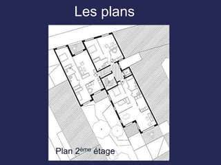 Plan RDCPlan 1er étagePlan 2ème étage
Les plans
 