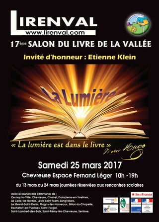 17th Book Fair of the Chevreuse Valley, France