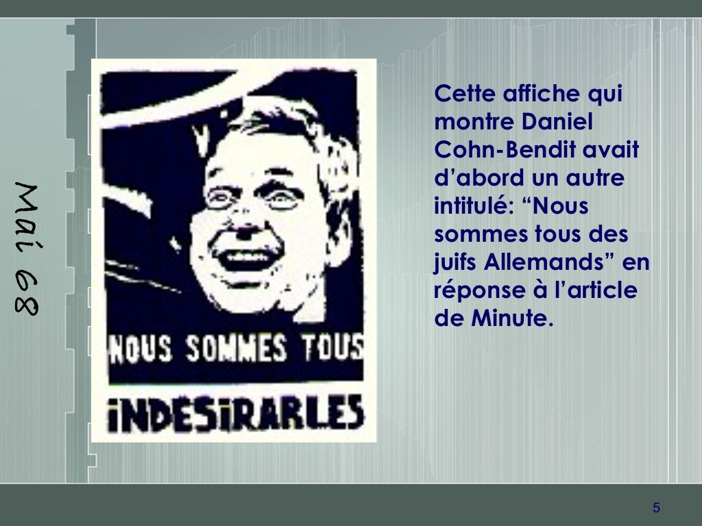 Affiches et slogan de mai 68