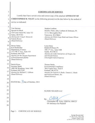 Patrick Lucas vs DEQ