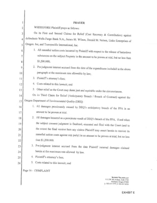 Patrick Lucas vs DEQ