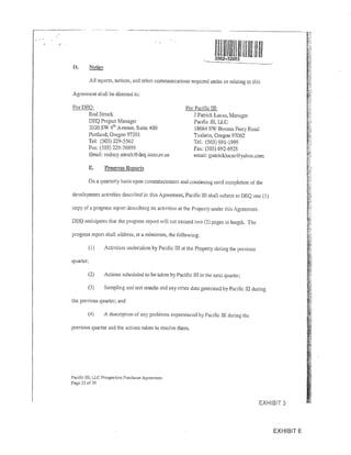 Patrick Lucas vs DEQ