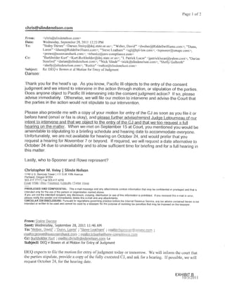 Patrick Lucas vs DEQ