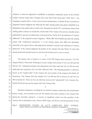 Patrick Lucas vs DEQ