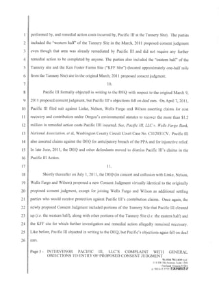 Patrick Lucas vs DEQ