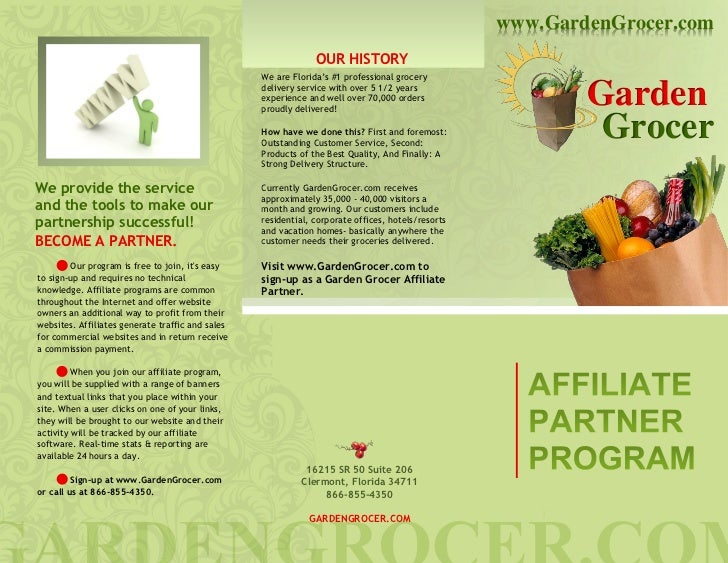Affiliate Brochure
