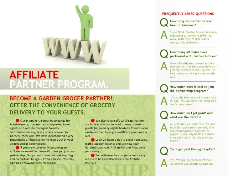 Affiliate Brochure