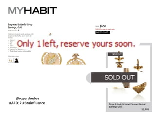 @rogerdooley
#AFD12 #Brainfluence

 