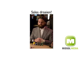 Sales draaien!	

 