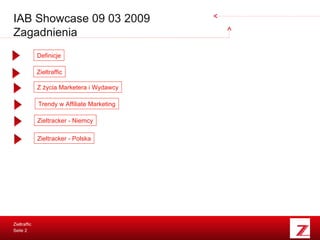 Affiliando - launching affiliate network in Poland - 09 03 2009 IAB Showcas