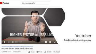 Youtube
Create a how-to video on any topic where
you can add the LIB Membership Offer as
a resource.
• Branding 101
• How ...