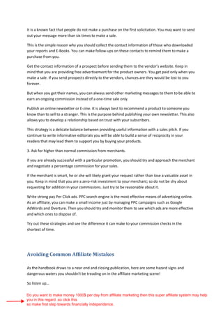 Affiliate marketing affiliate marketing | PDF