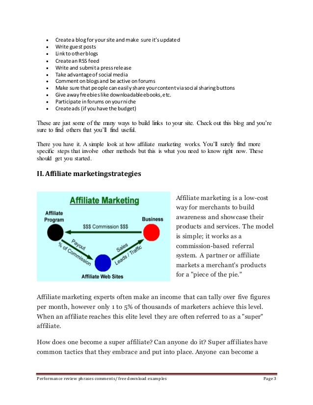 Affiliate marketing tips blog