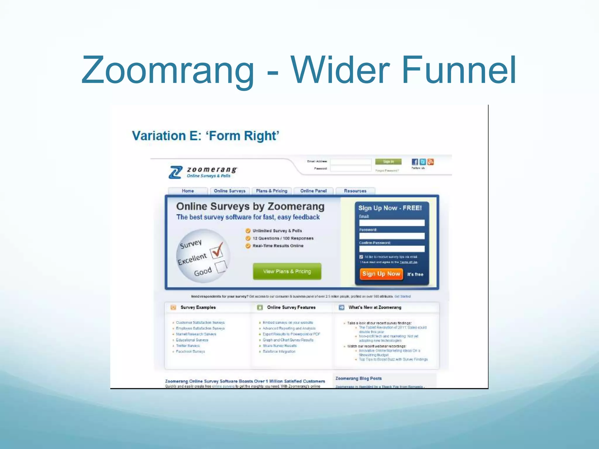 Zoomrang - Wider Funnel 