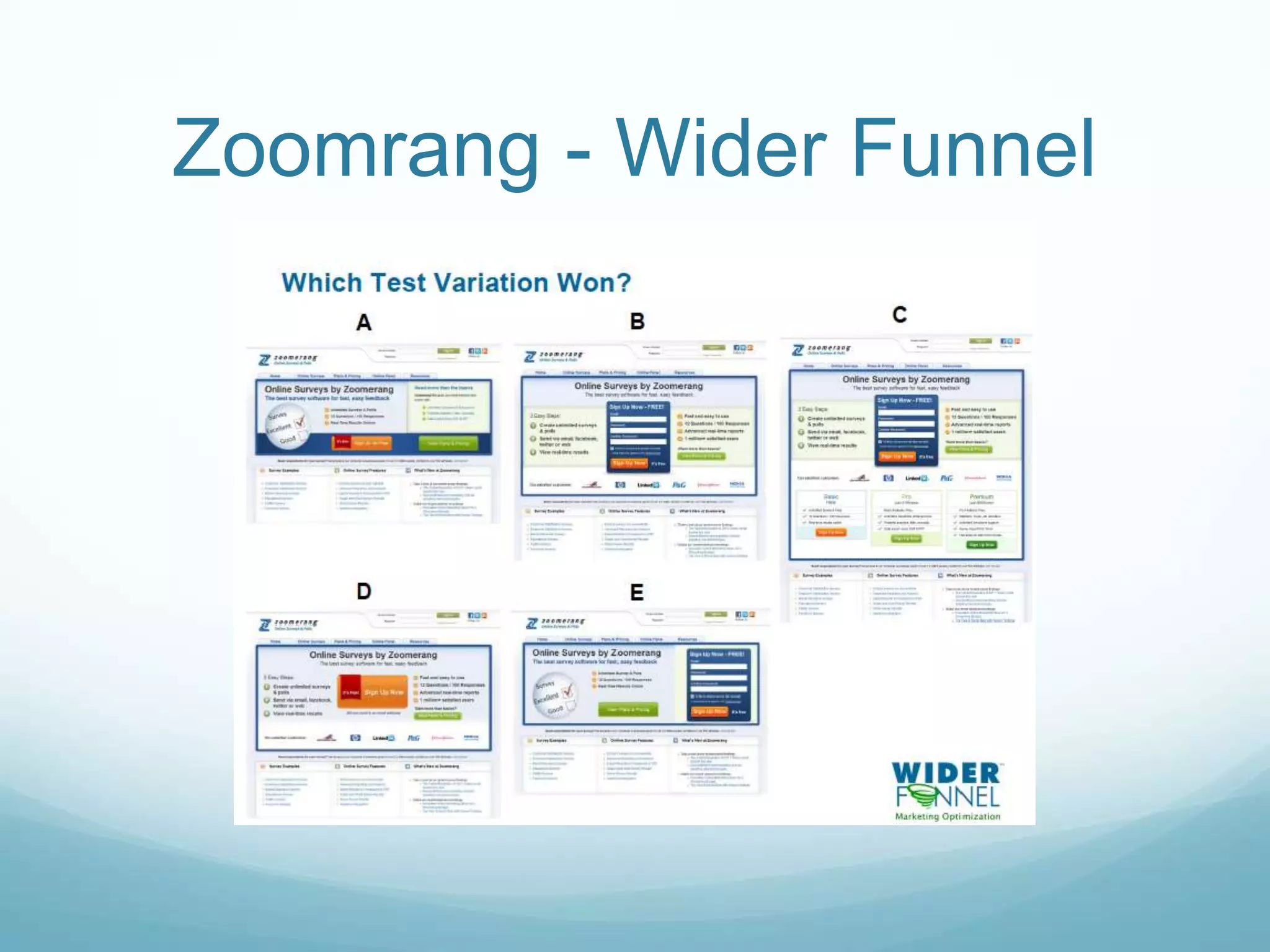 Zoomrang - Wider Funnel 